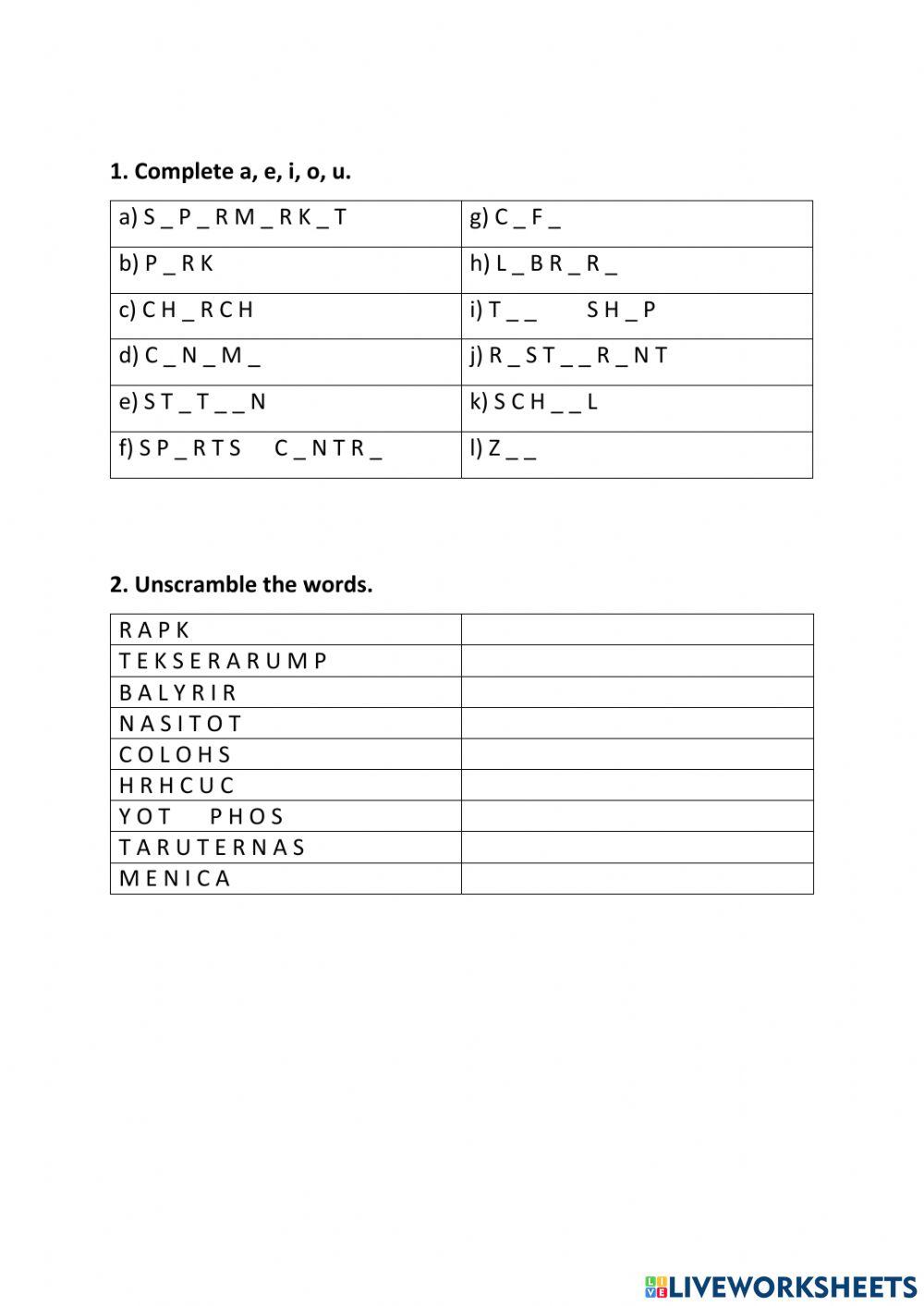 Happy Street 2 Unit 5