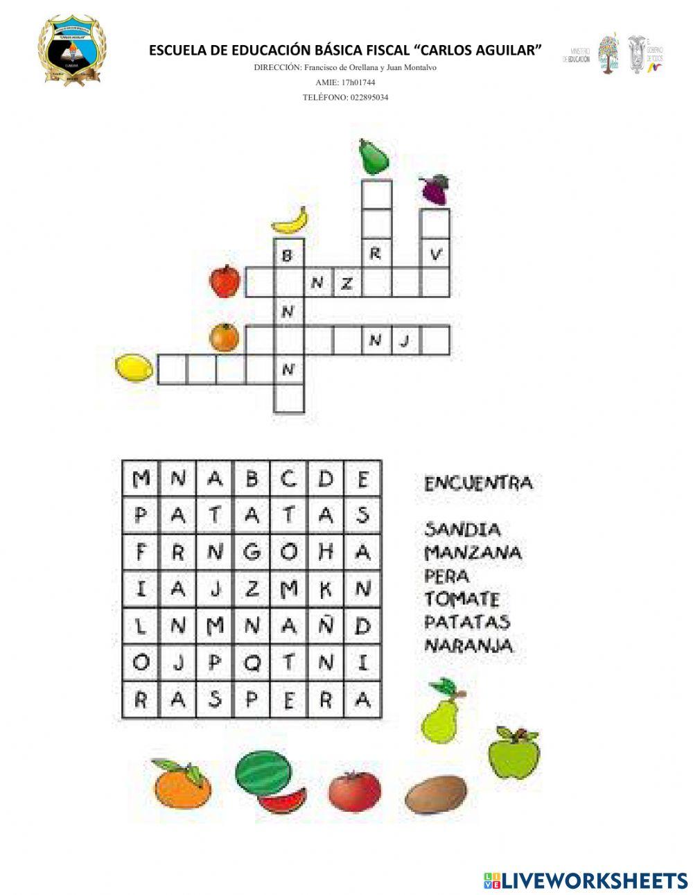 Escritura de fonemas