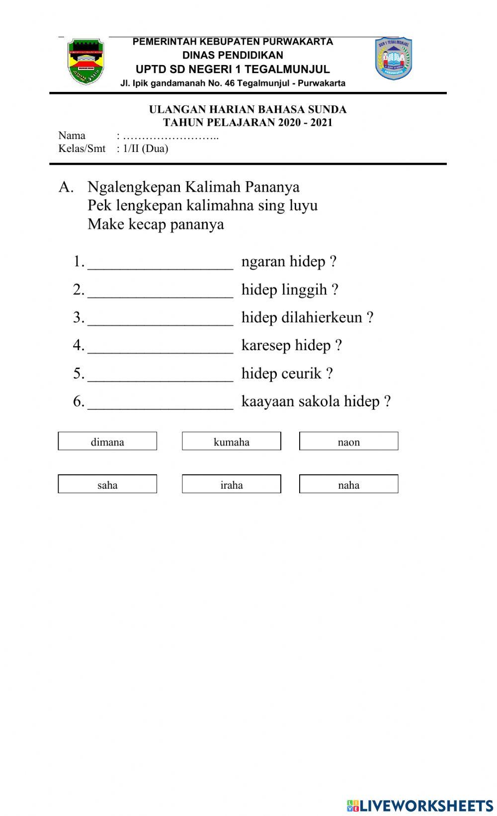 Bahasa Sunda