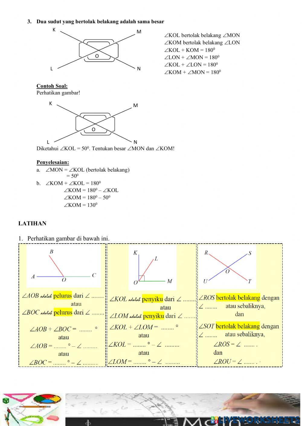 7.7.2 Hub Antar Sudut