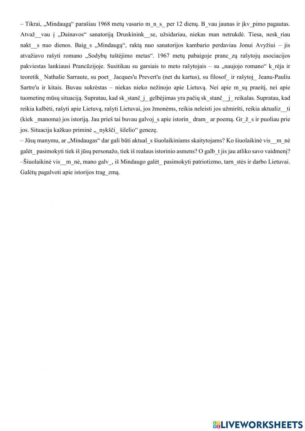 Justinas Marcinkevičius