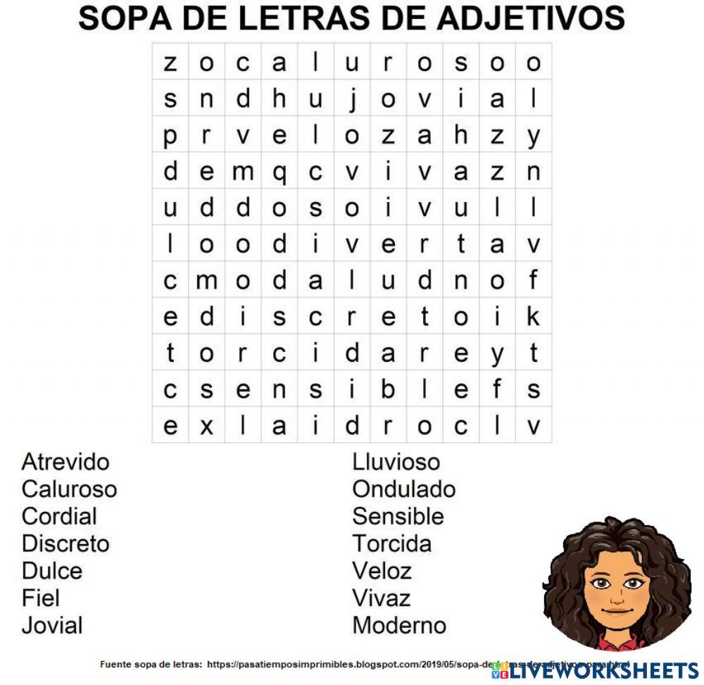 Los adjetivos