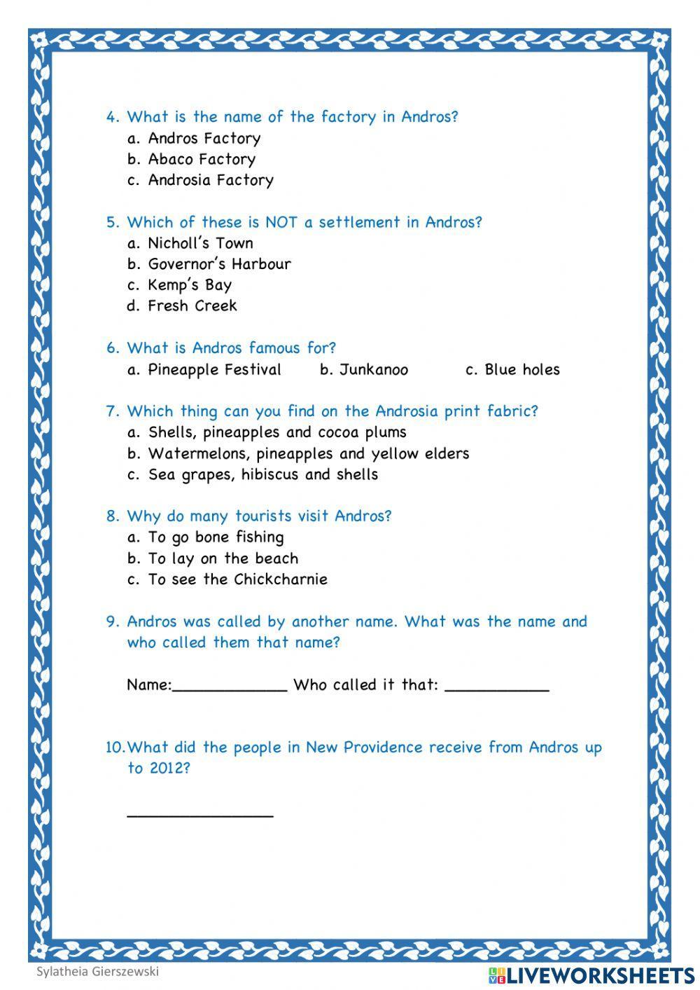 Islands Of The Bahamas (Andros)