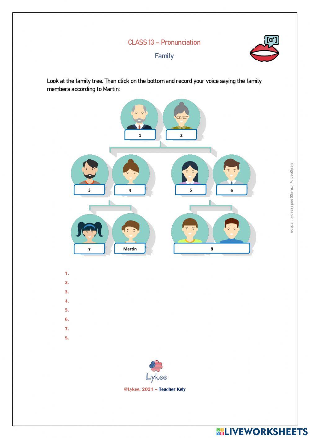 13-Pronunciation Family