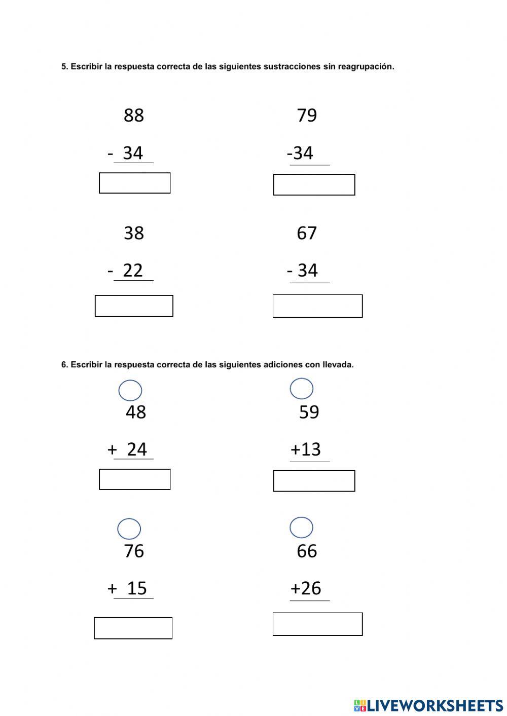 Evaluación unidad 4 matemática