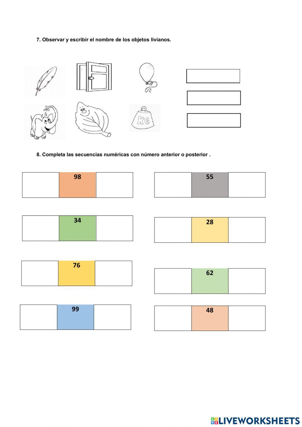 Evaluación unidad 4 matemática