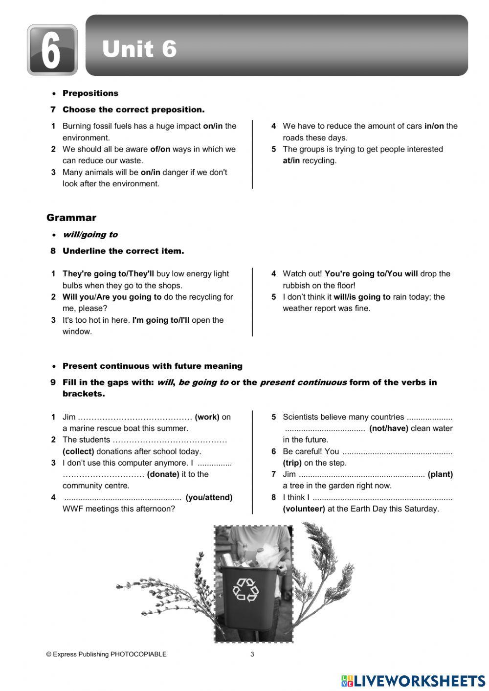 On Screen 2 Test Unit 6