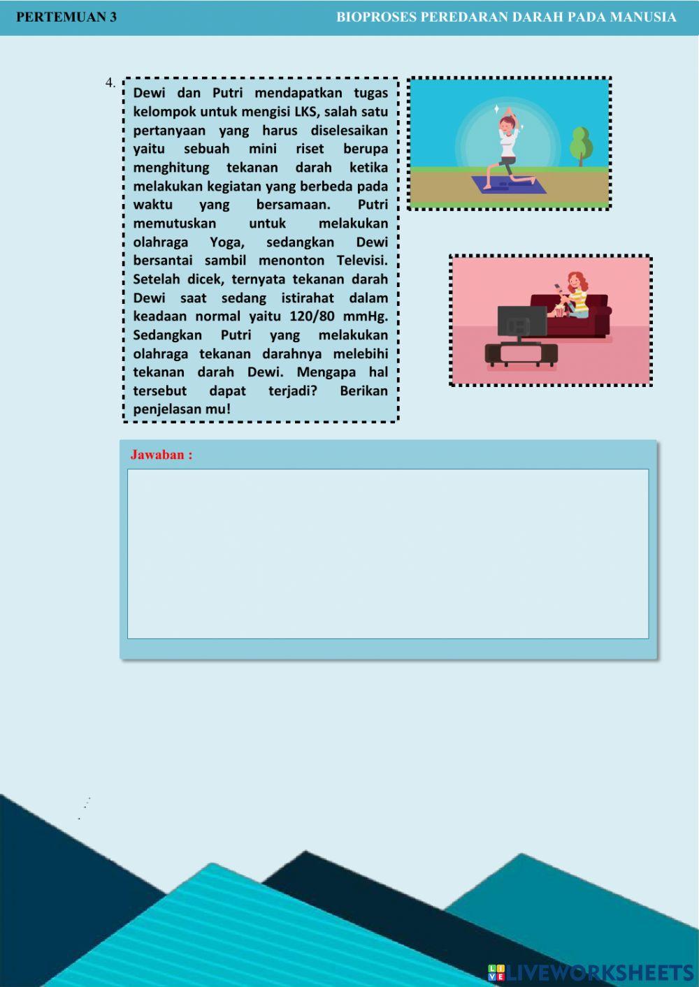 LKPD Bioproses Peredaran Darah pada Manusia