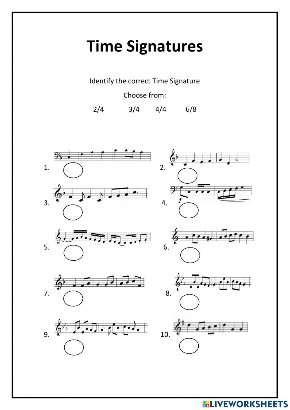 time signature