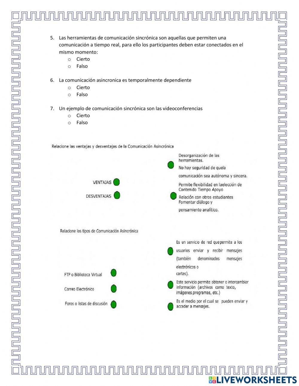 Comunicación Sincrónica y Asincrónica