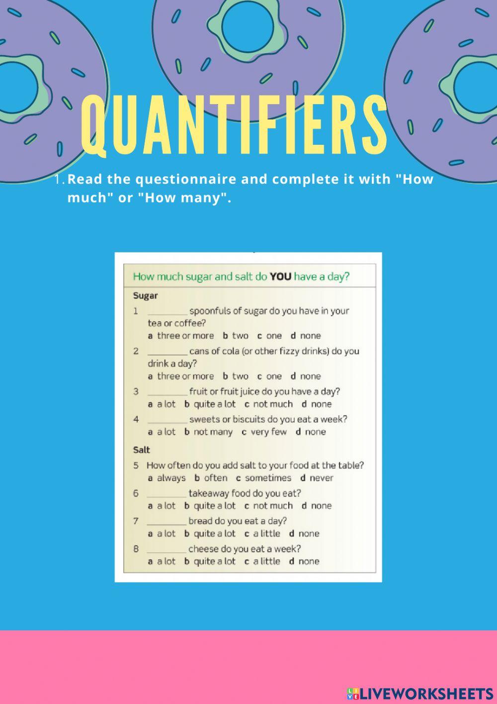 Quantifiers