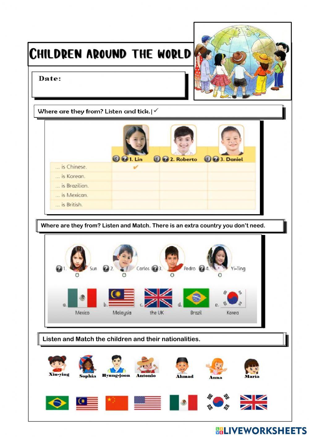 Children around the world