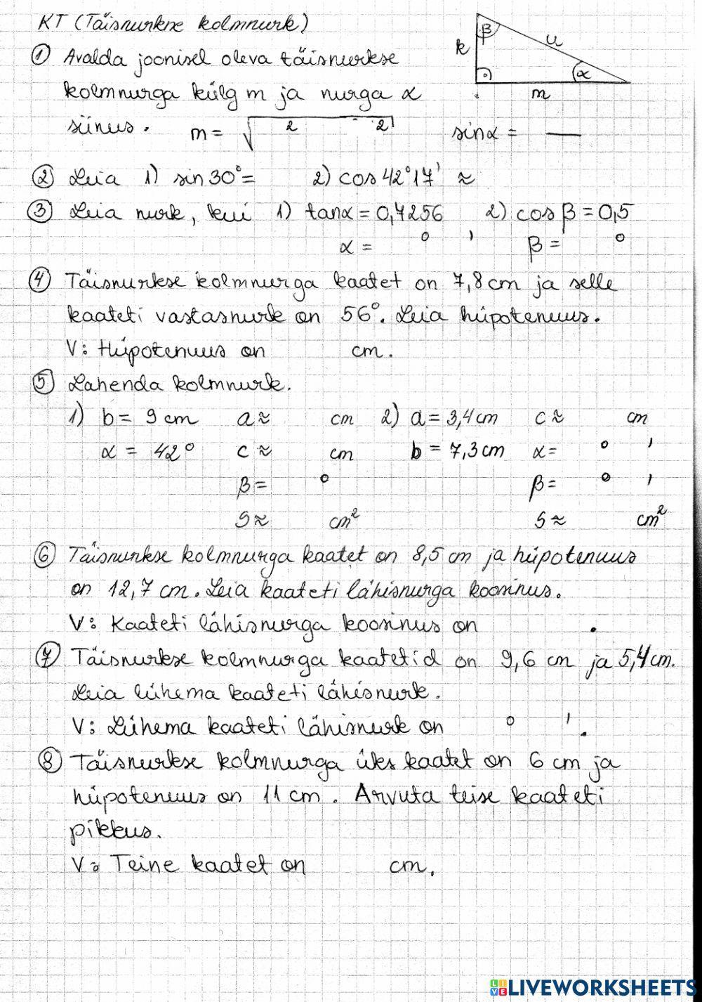 Täisnurkne kolmnurk