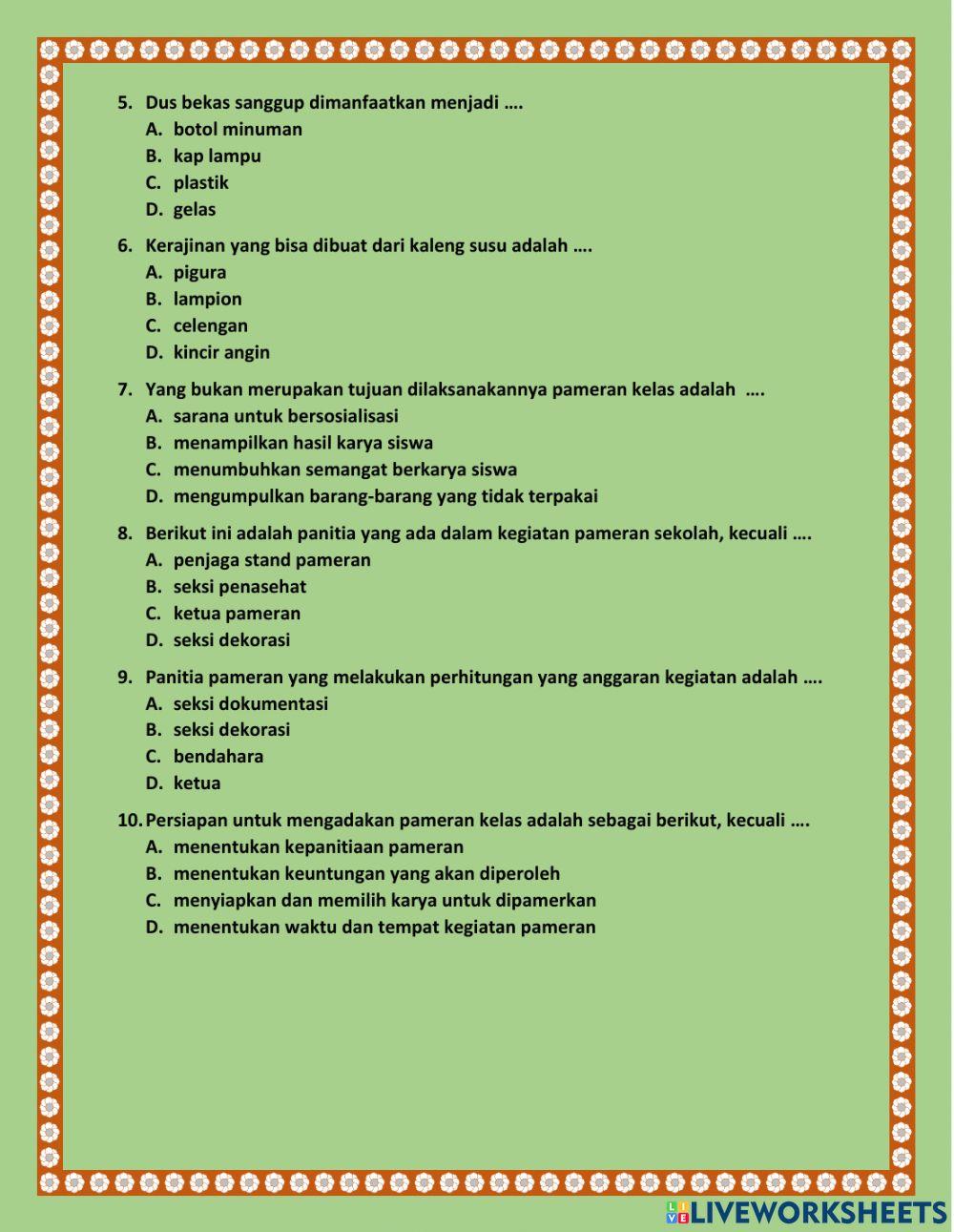 PH PLH KD 3.6 Kelas 6