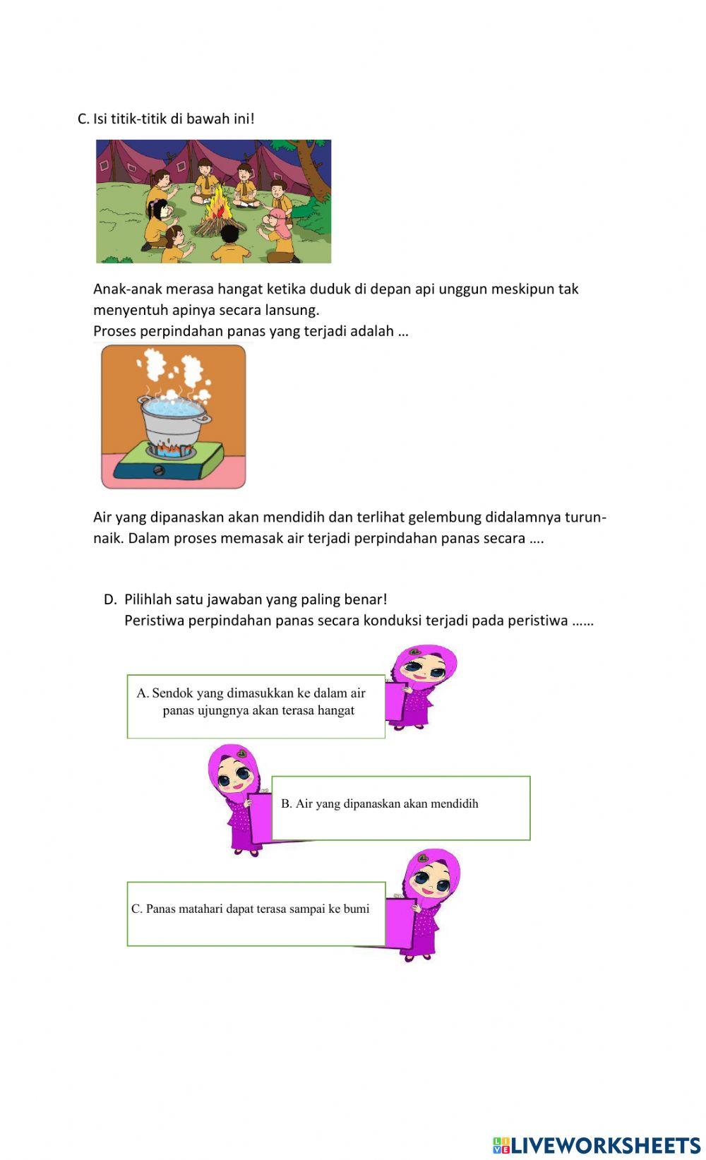 Panas dan Perpindahannya