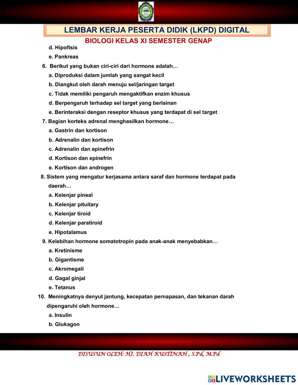 Lkpd sistem hormon