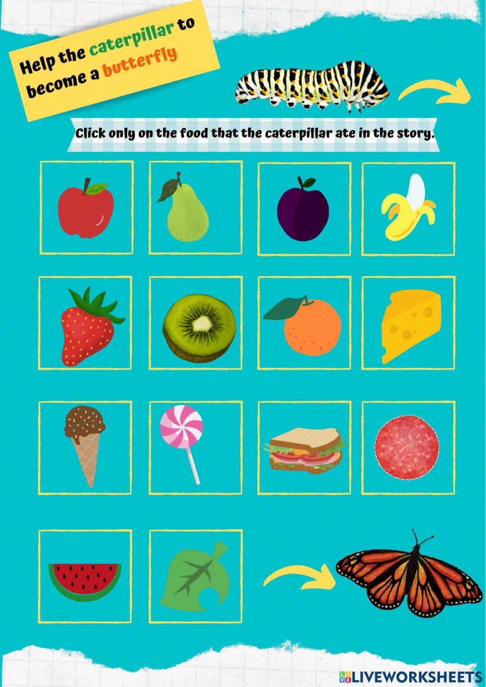 The very hungry caterpillar