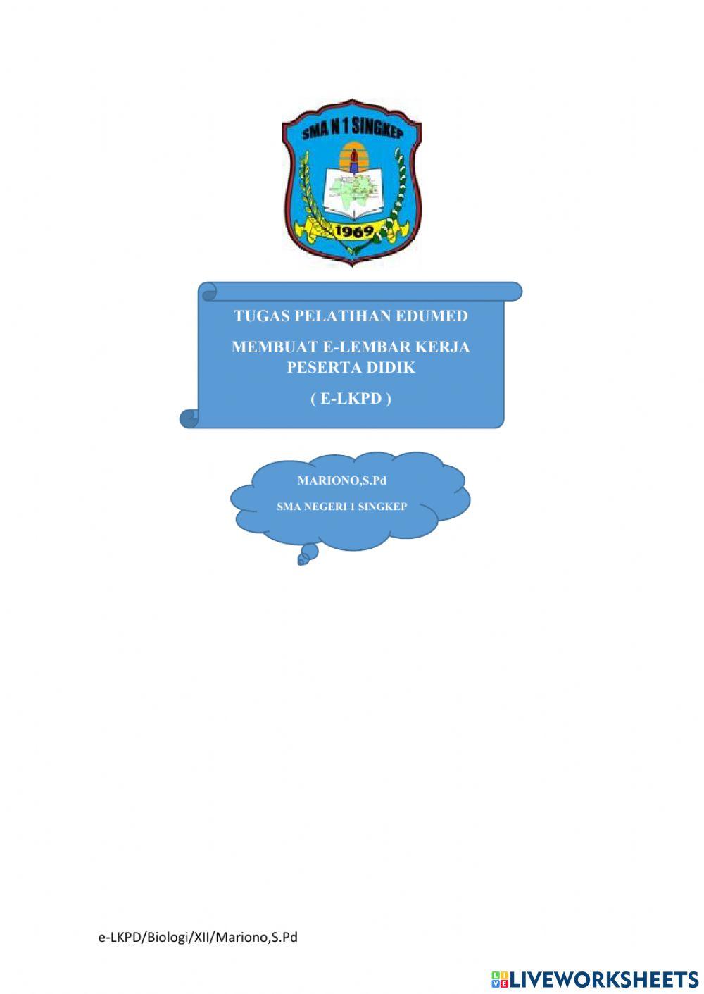 LKPD Pertumbuhan dan Perkembangan Tumbuhan