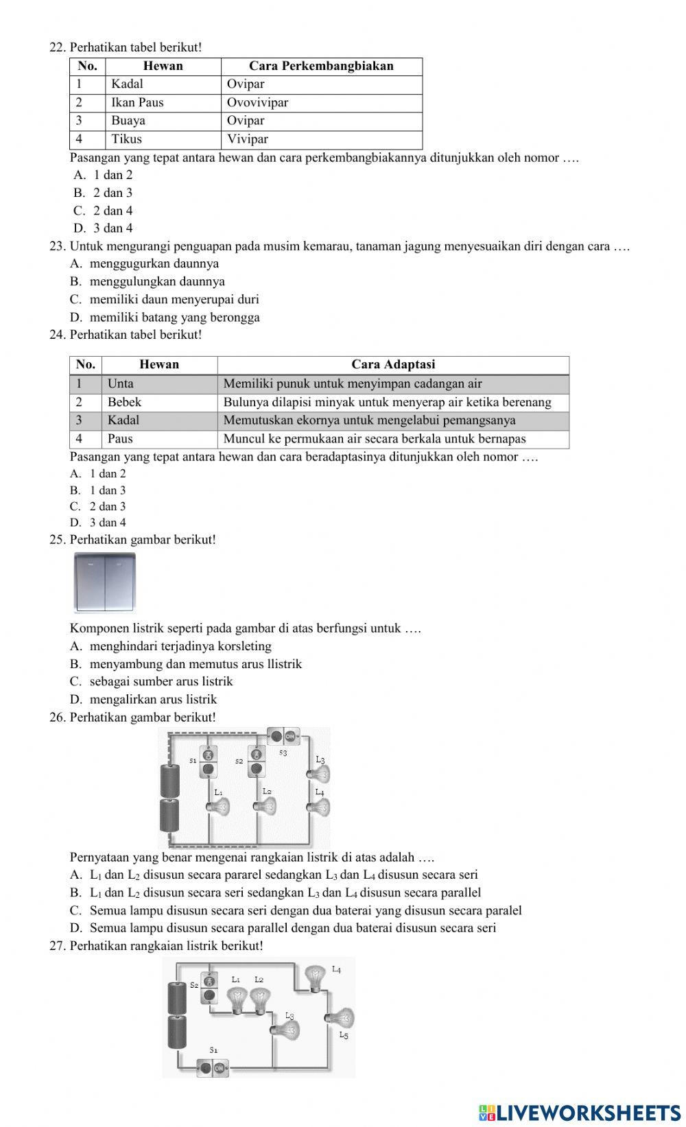 UM Ilmu Pengetahuan Alam