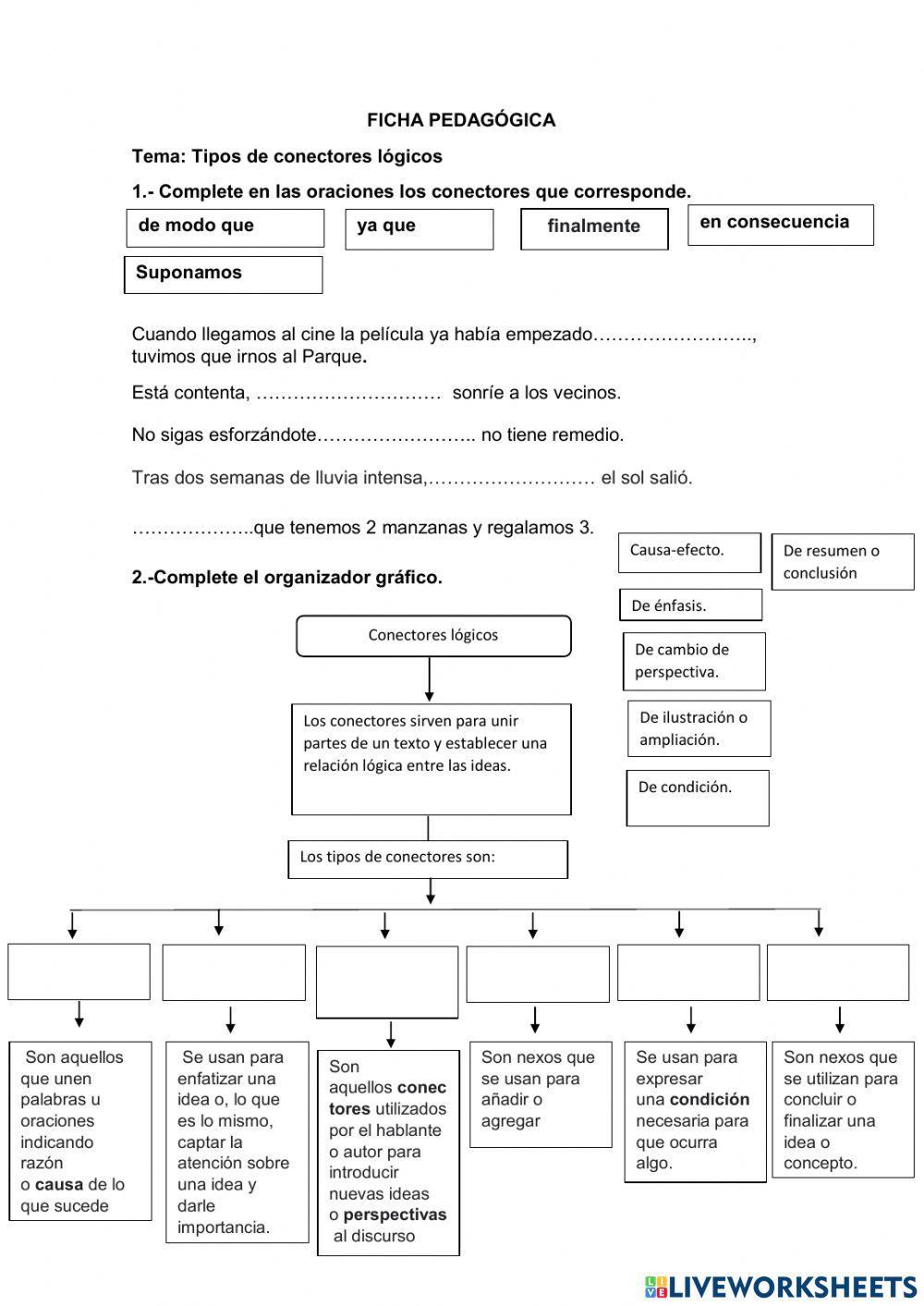 Tipos de conectores