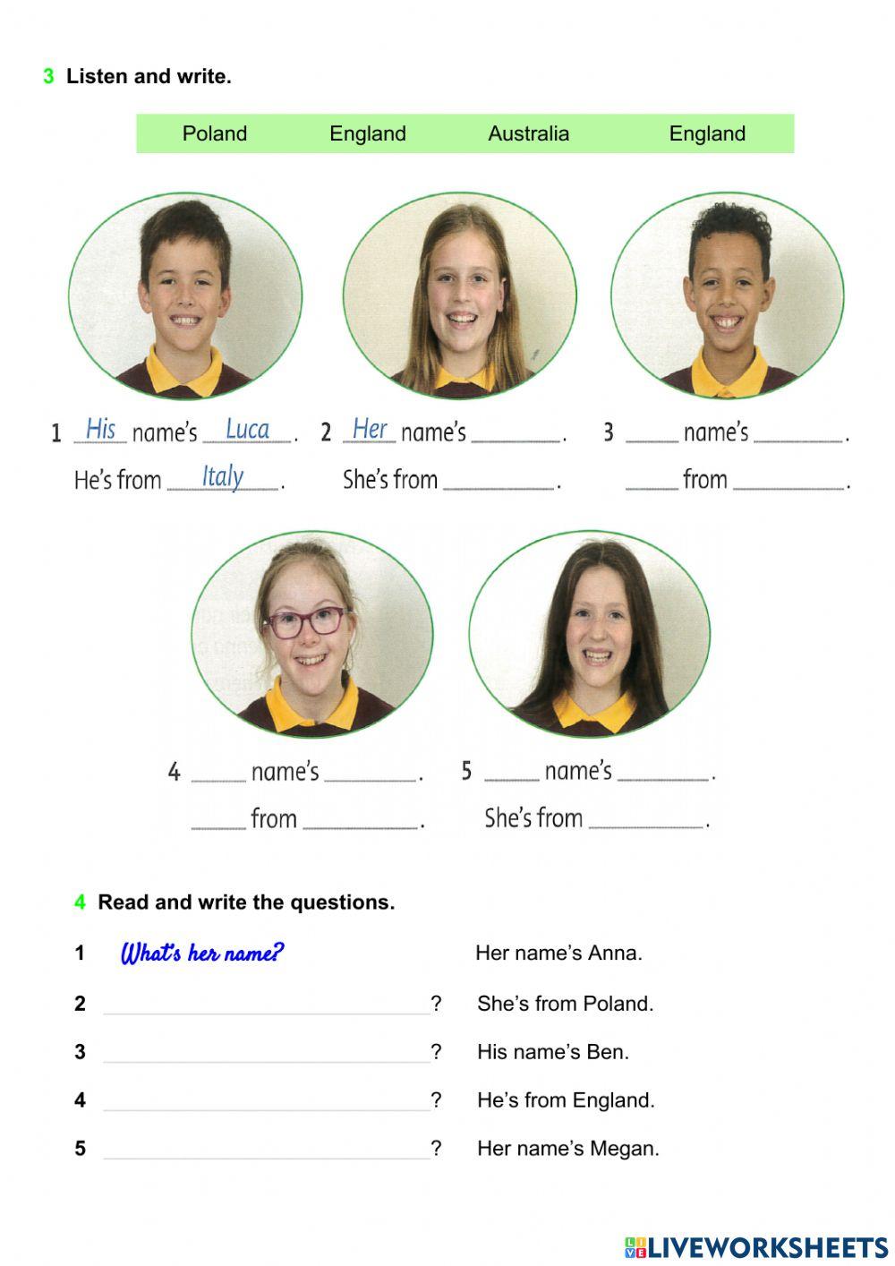 828487 | His - Her - Where's he-she from? Countries