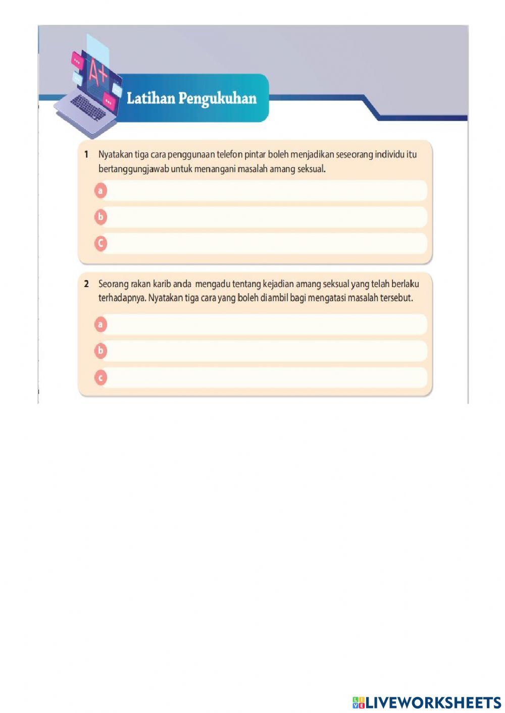 Pendidikan Kesihatan Diri dan Reprodukktif