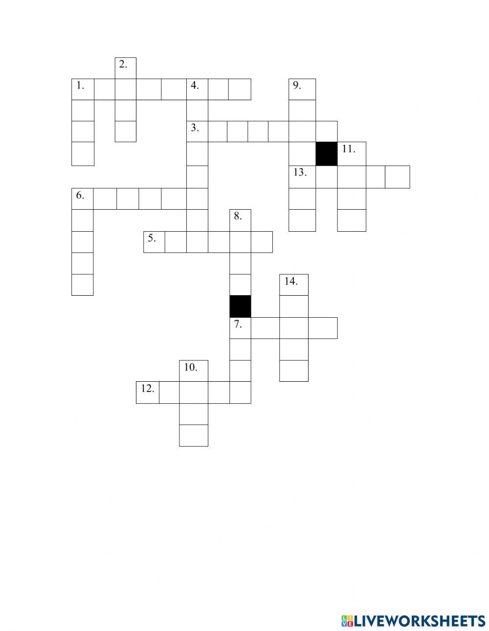 The Parable of The Lost Son Crossword Puzzle