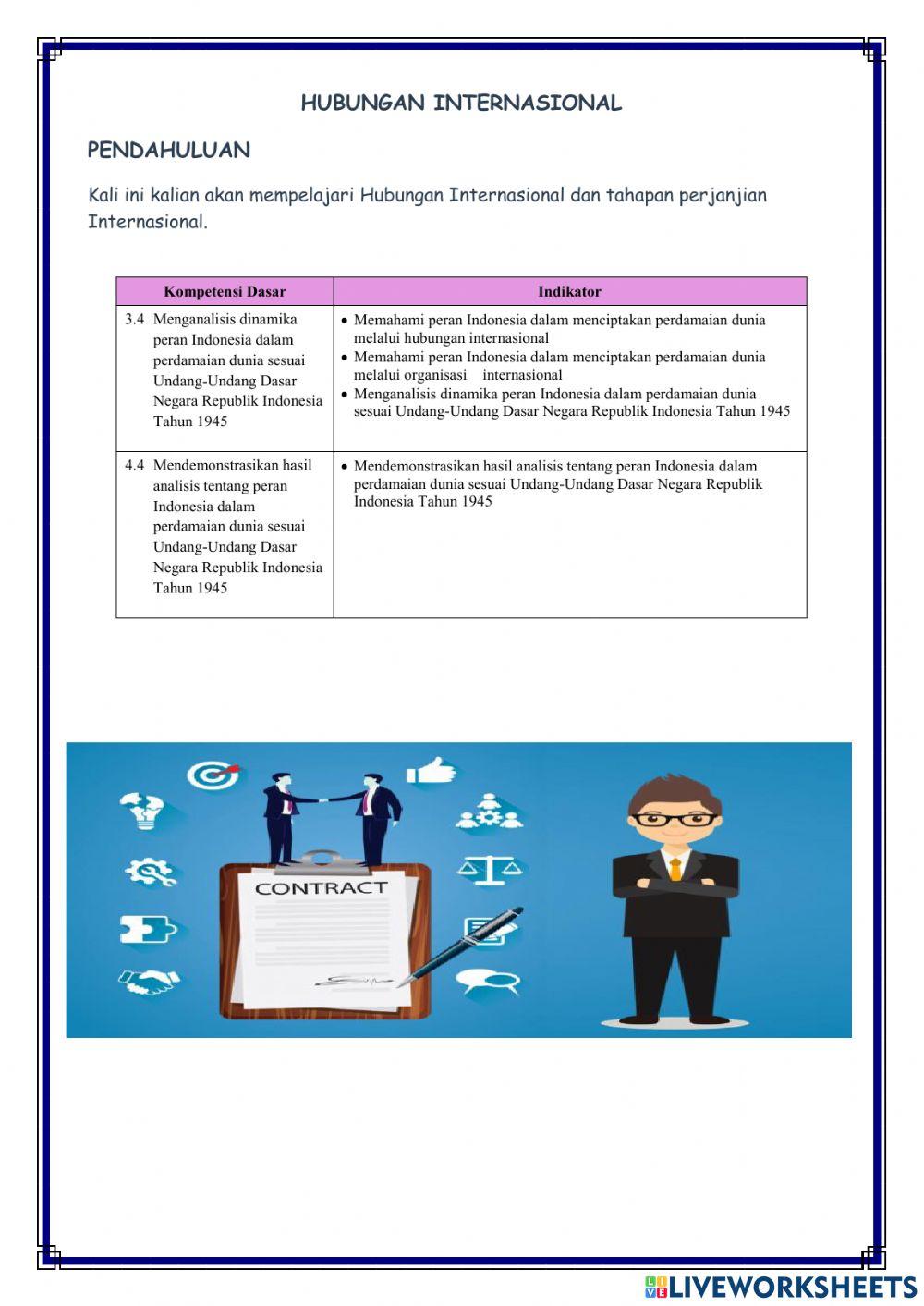 Hubungan internasional