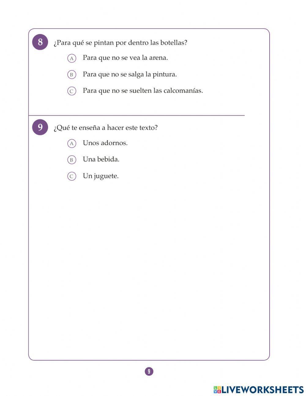 Diagnóstico Integral de Aprendizajes Lectura