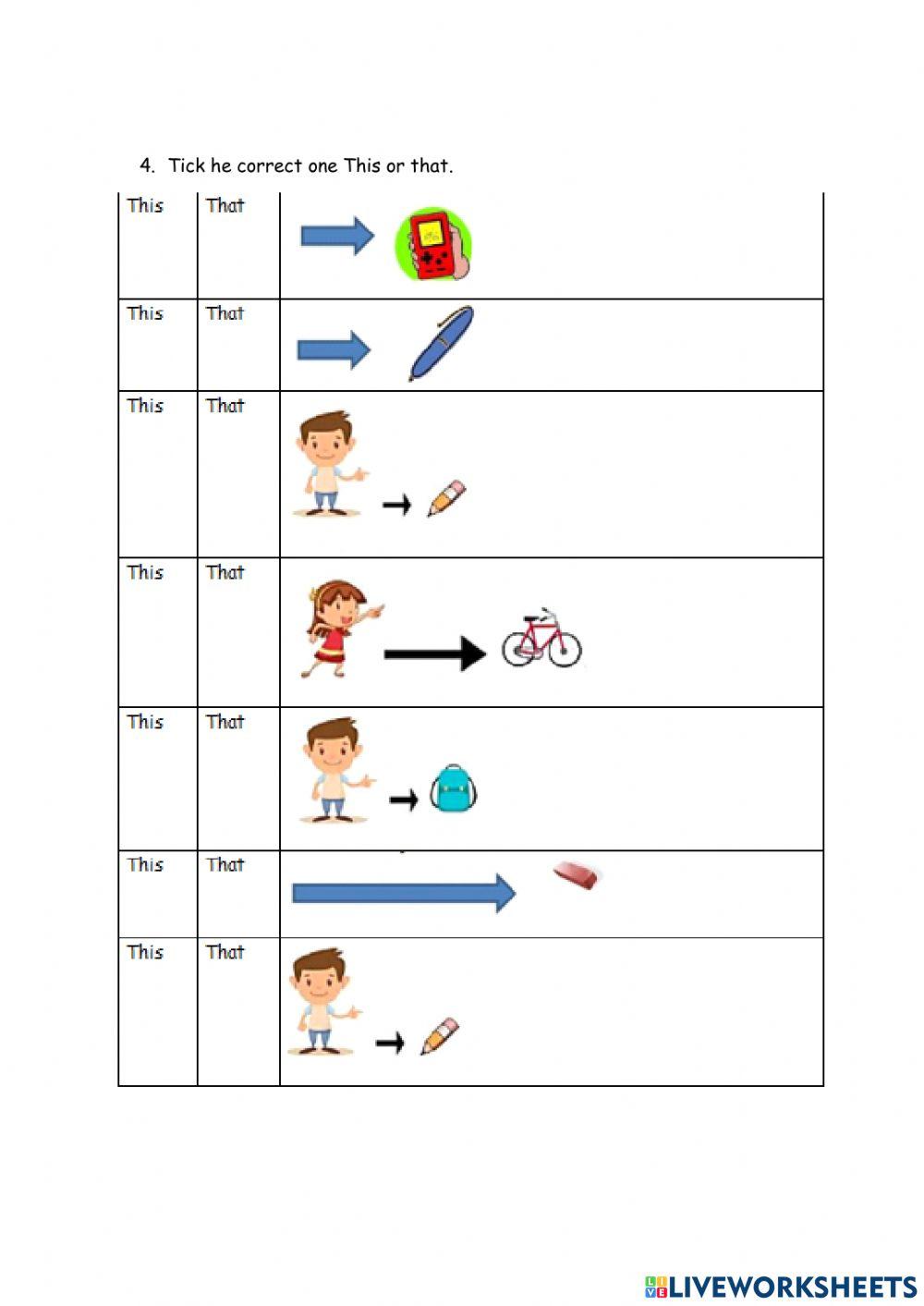 First graders: exam 1