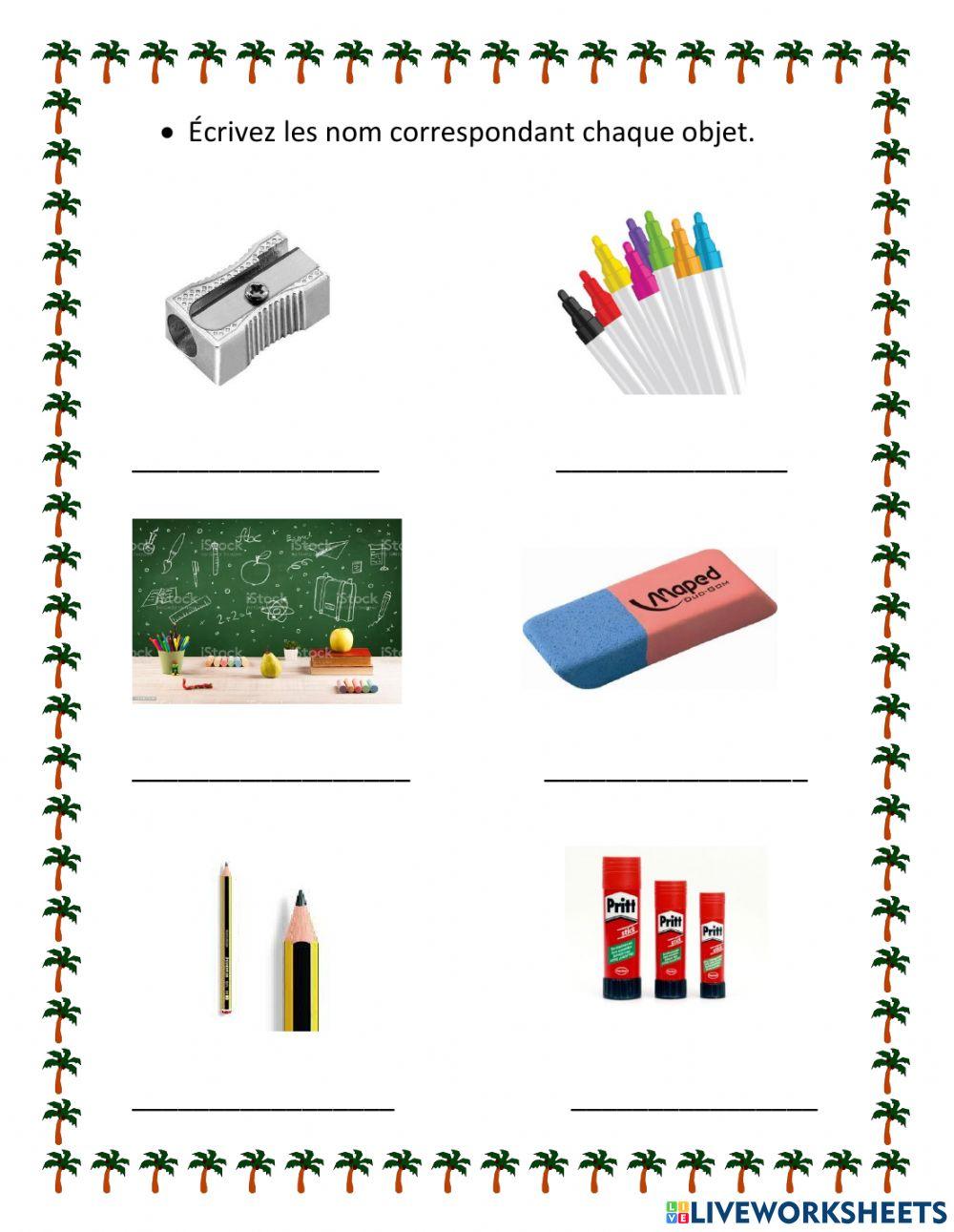  Examen de Francés 6° Segundo Trimestre