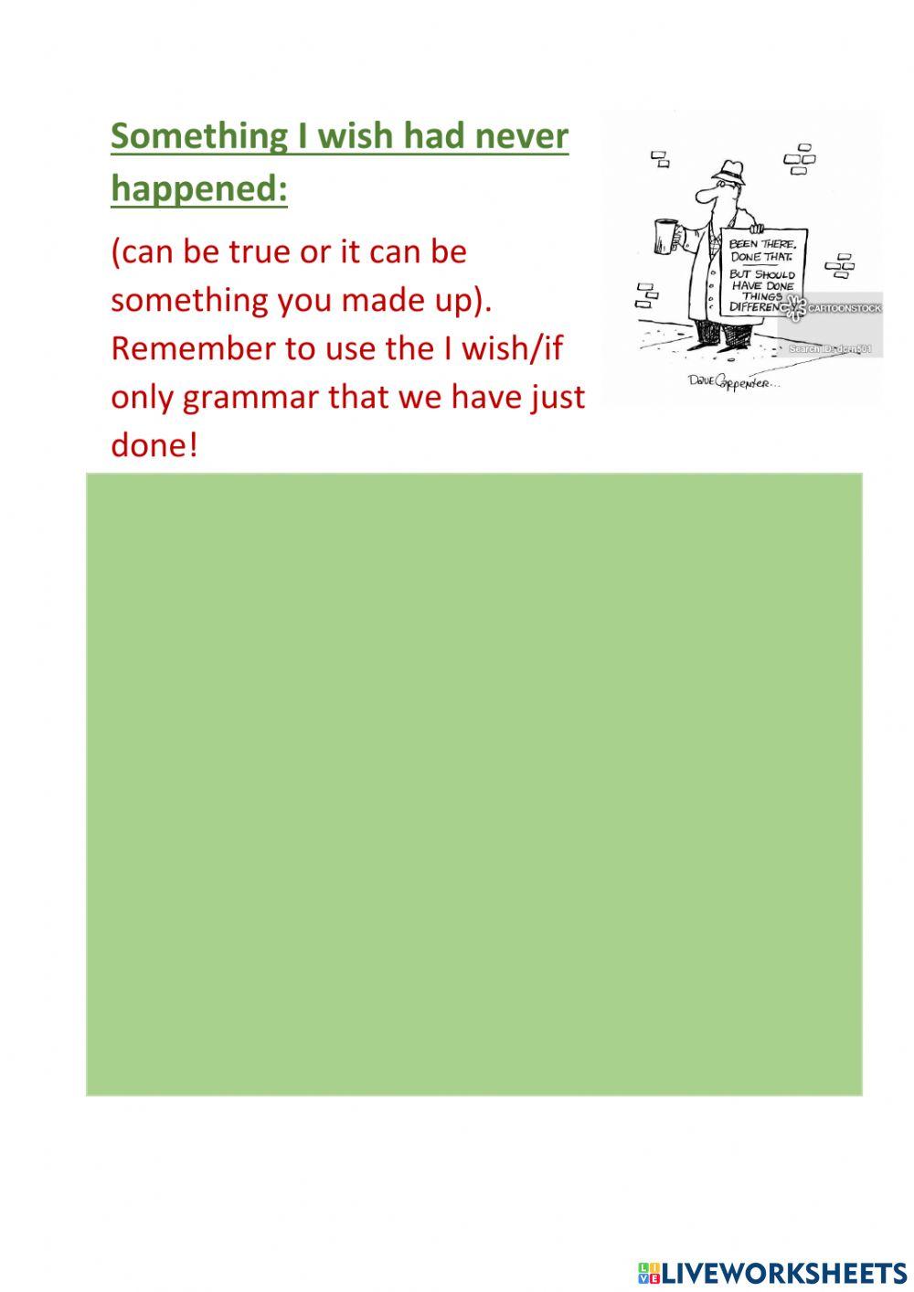 Something I wish had never happened