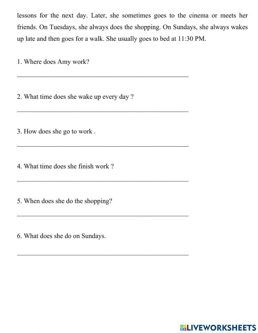 Spotlight 5-Module 6-Test