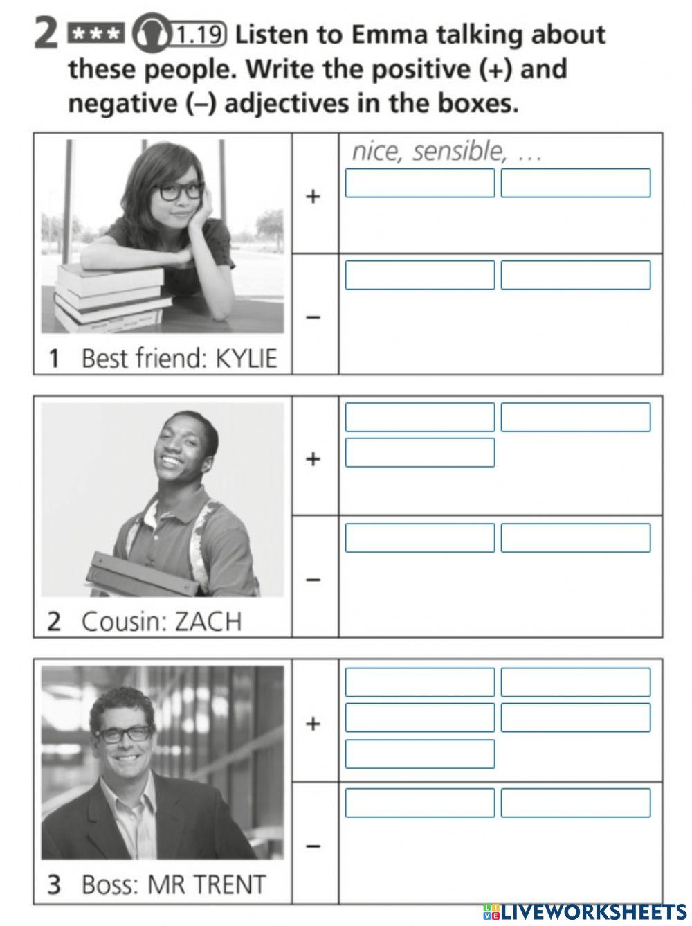 Project 5- list… | Free Interactive Worksheets | 6490374