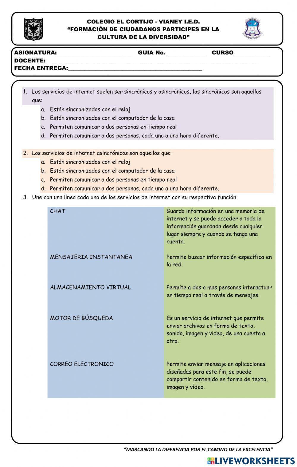 PERIFERICOS DE ENTRADA SEXTO