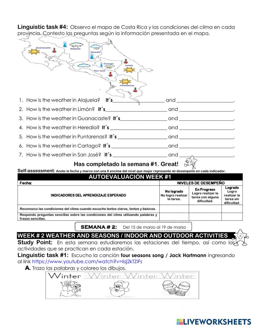 GTA - 2 March Semana 1 y 2 Cuarto Grado