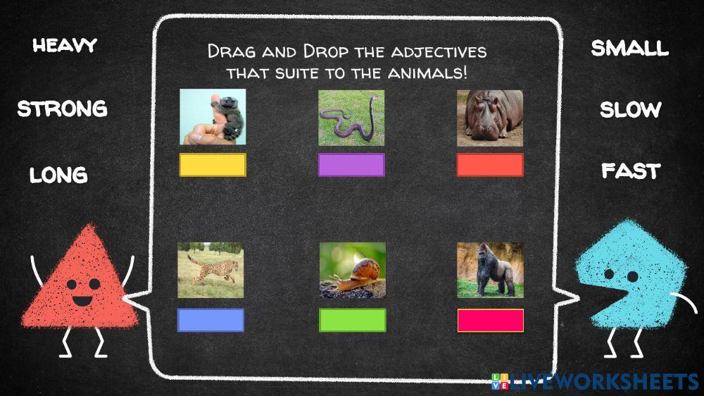 Quiz-2 Describing Animals