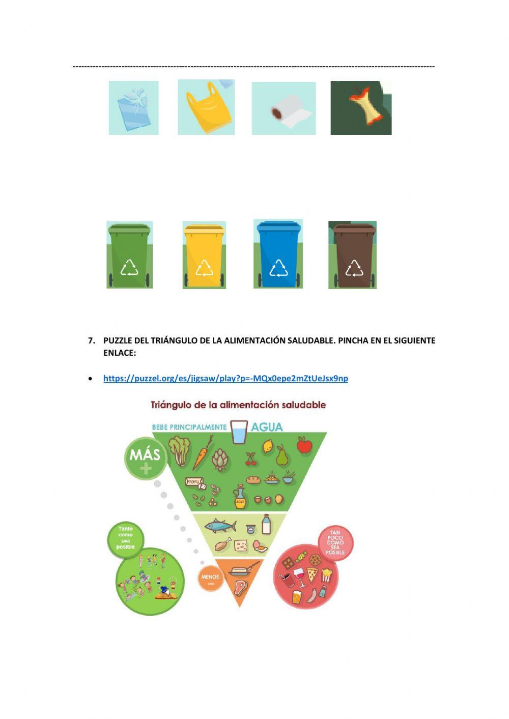 La salud a través de la EF (alimentación, higiene postural, higiene personal, etc).
