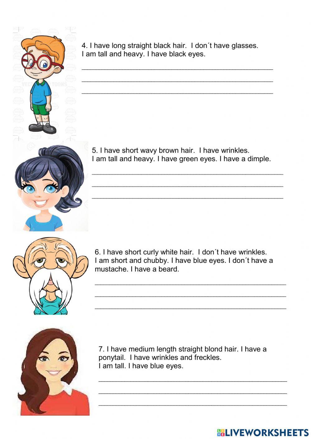 Physical descriptions