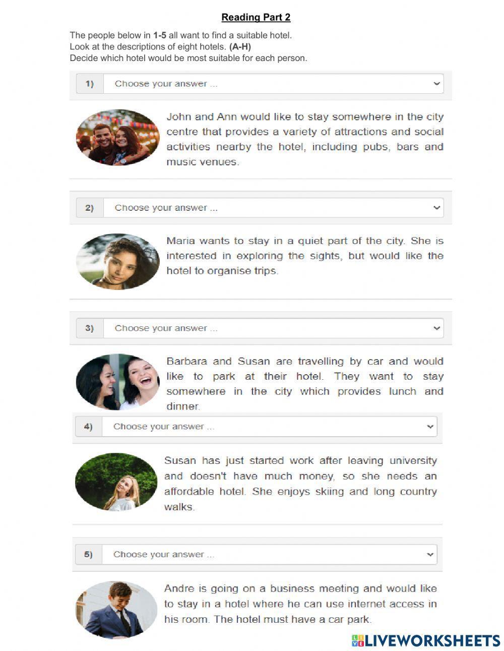 PET Part 1 to 6 (2020)