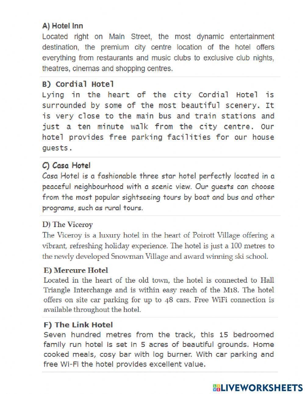 PET Part 1 to 6 (2020)