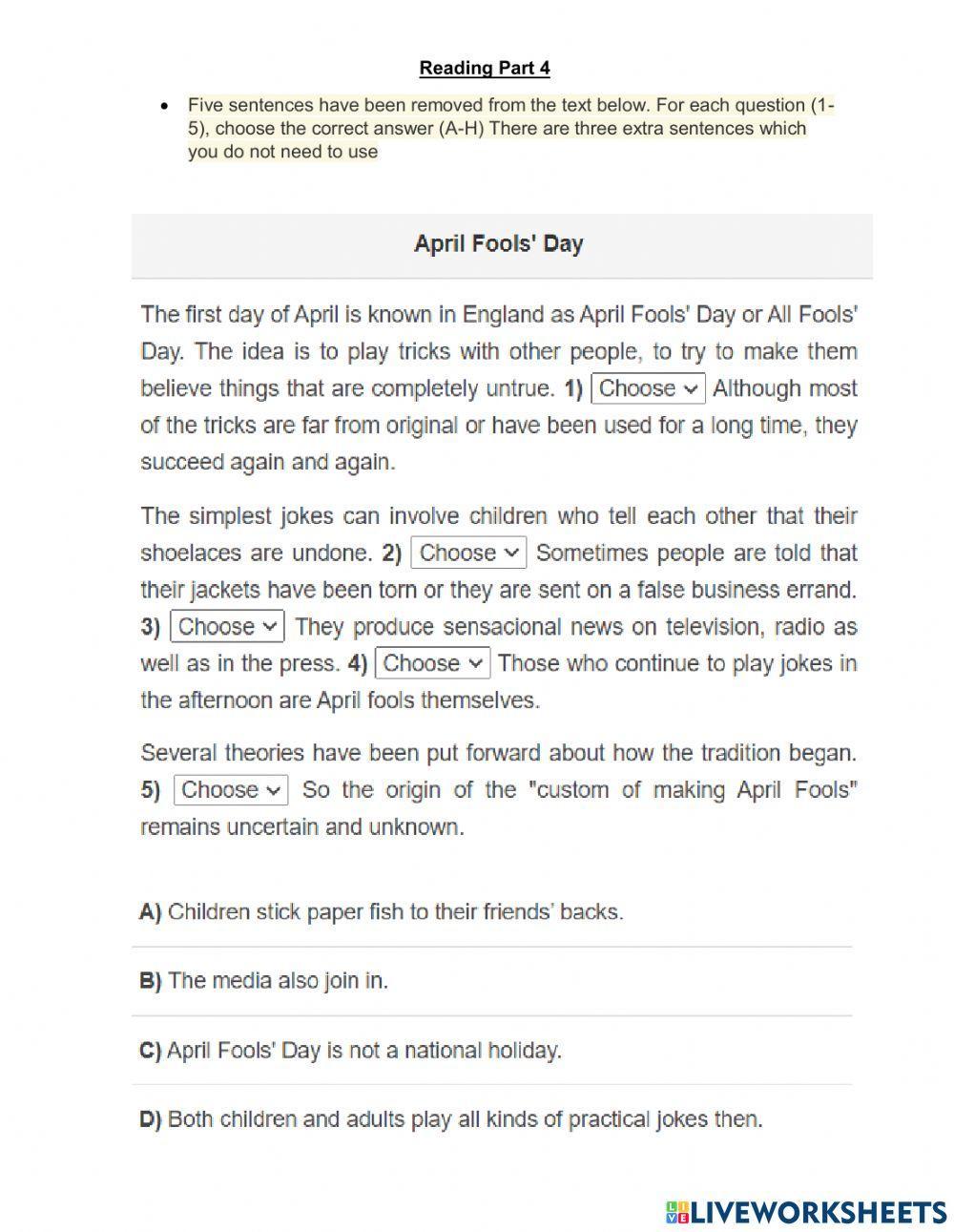 PET Part 1 to 6 (2020)