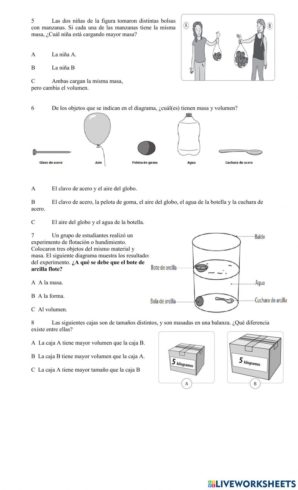 Propiedades de la materia