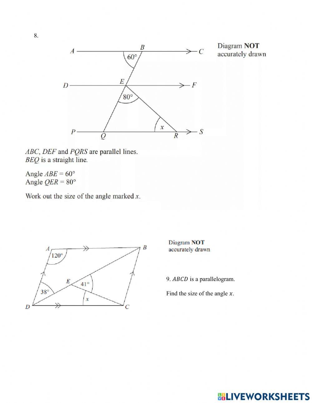 Angles and Polygons