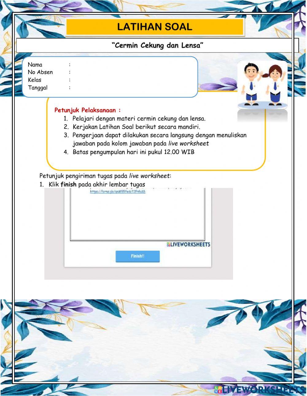 LKPD Cermin dan Lensa