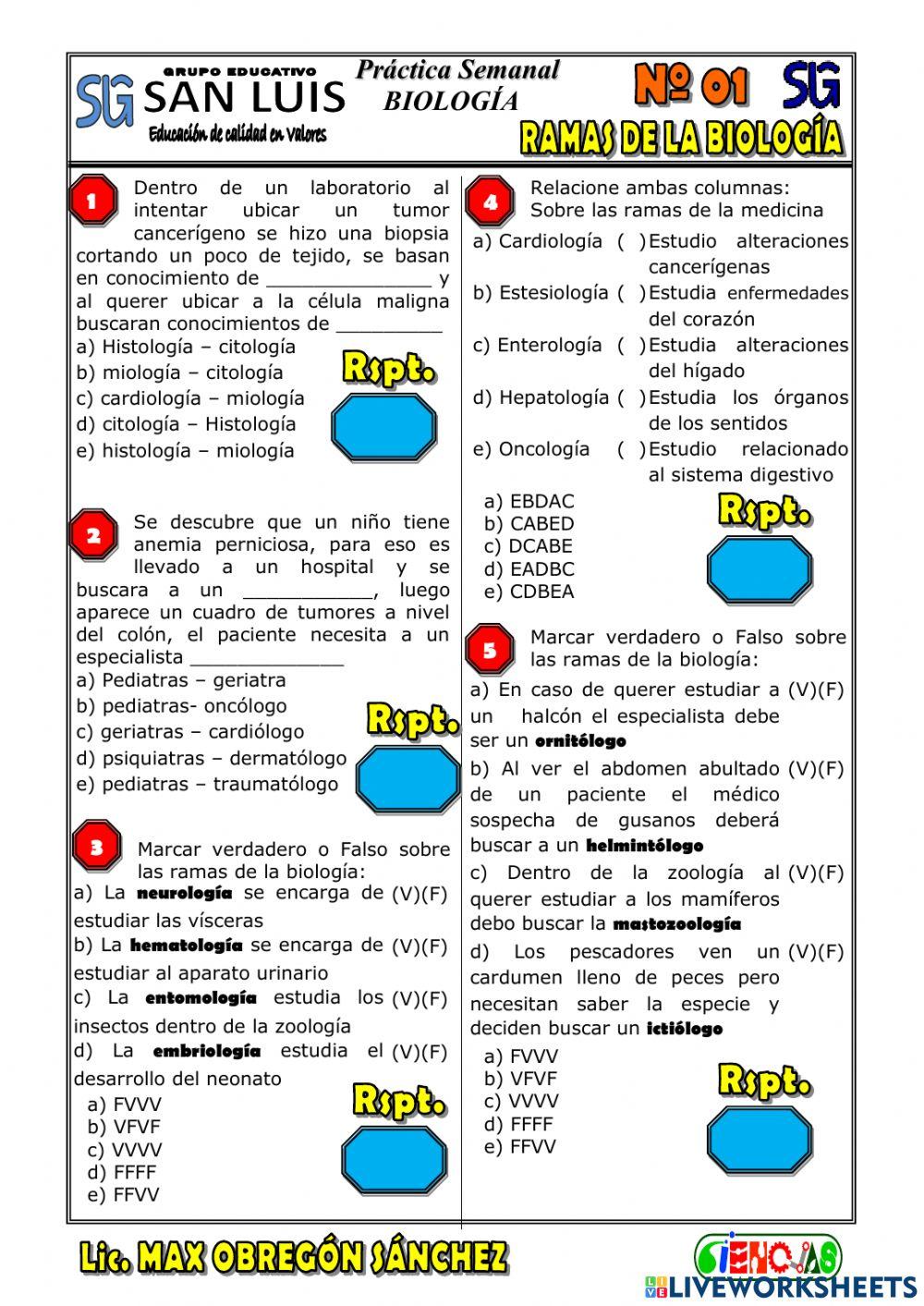 Spb-ramas de biología