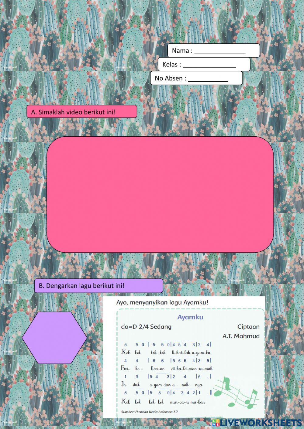 Lkpd kelas 2 tema 6 subtema 1