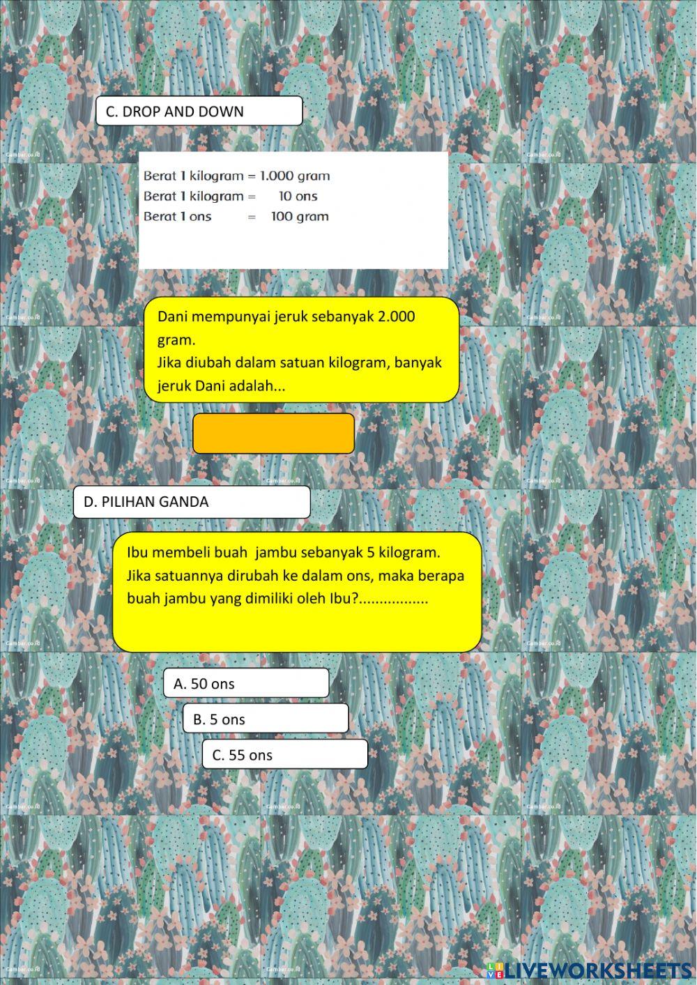 Lkpd kelas 2 tema 6 subtema 1