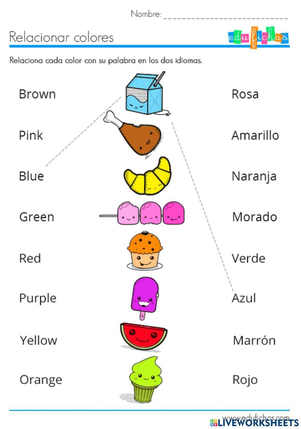 Los colores en inglés
