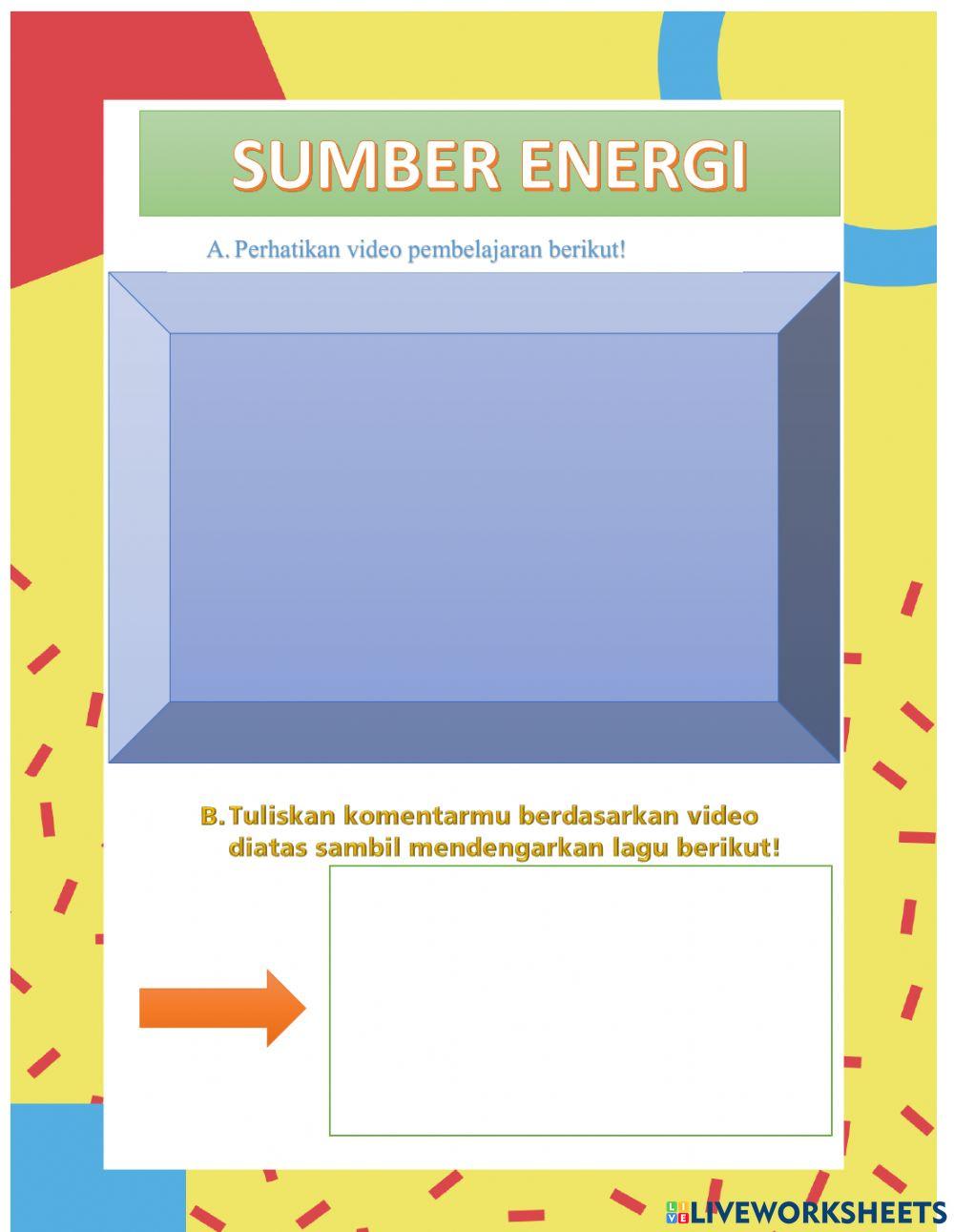 E-lkpd kelas iv tema 9 subtema 1(sumber energi)